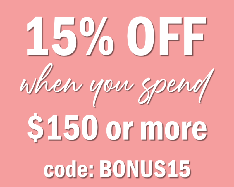 15% off $150