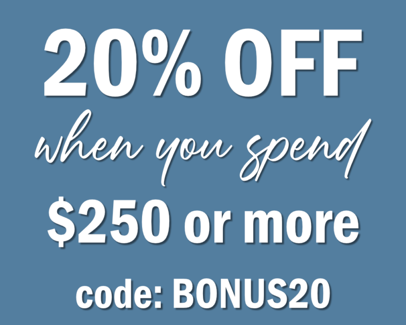 20% off $250