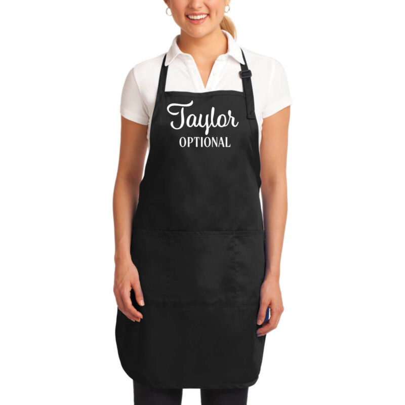 Apron with Name & Optional Wording