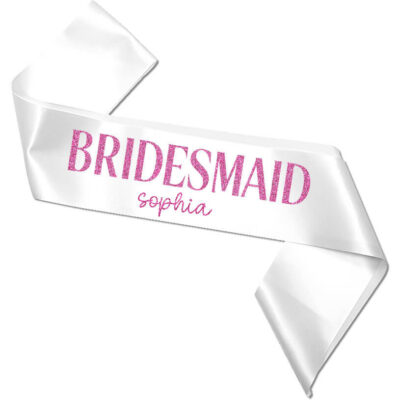25 Bachelorette Sashes to Adorn Your To-Be-Wed & Wedding Party