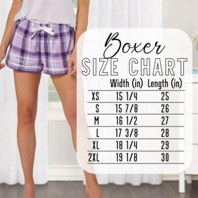 Boxer Size Chart