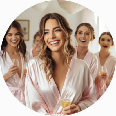 Bride and Bridesmaid Robes