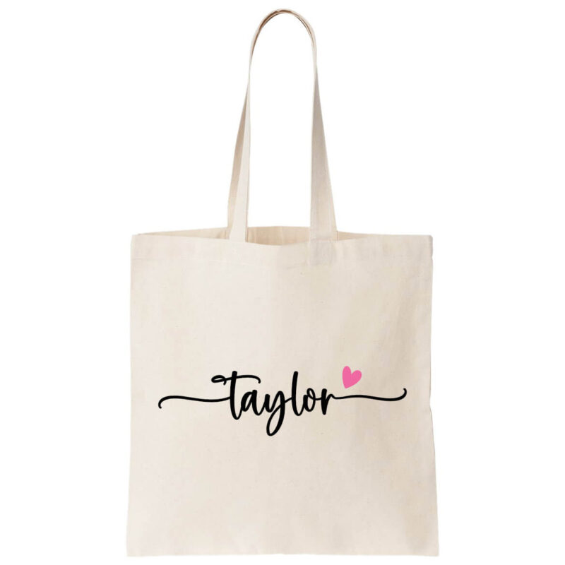 Laurels of Love Personalized Bridal Party Tote Bag - 20x15