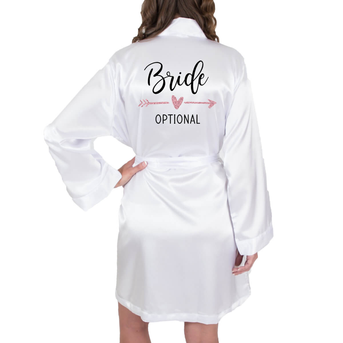 Bridal Party Satin Robe With Name Personalized Brides