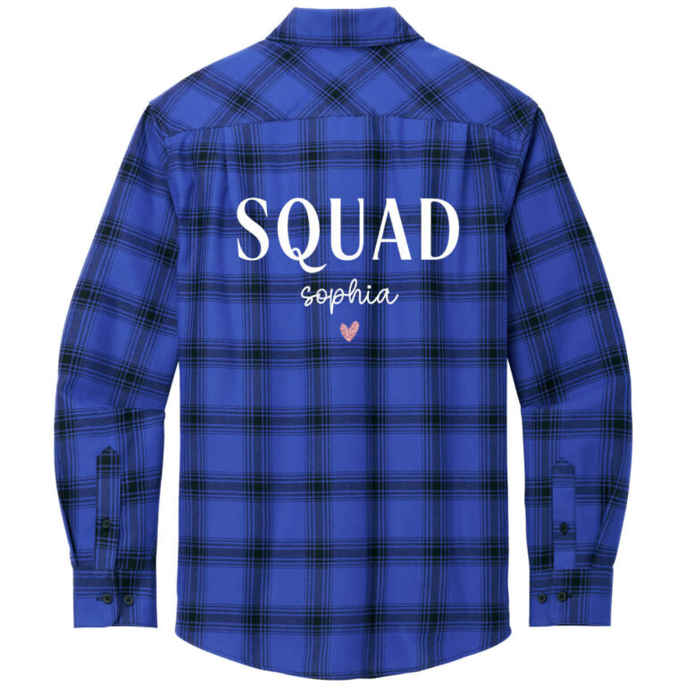 Squad Flannel Shirt Personalized Brides