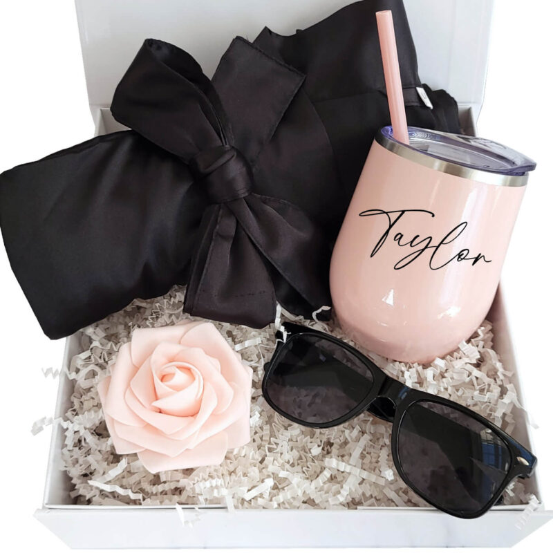 Will you be my Bridesmaid Proposal Box with Robe