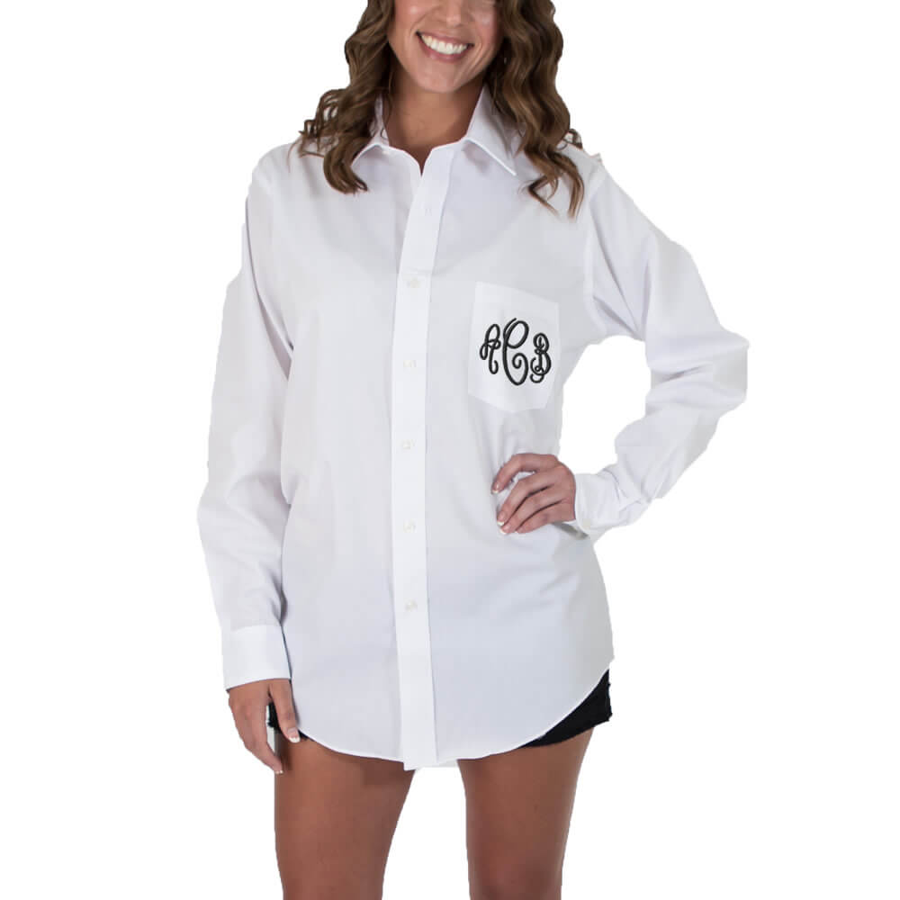 Create Your Own Monogrammed Button-Down Men's Shirt & Shorts Set - Personalized Brides