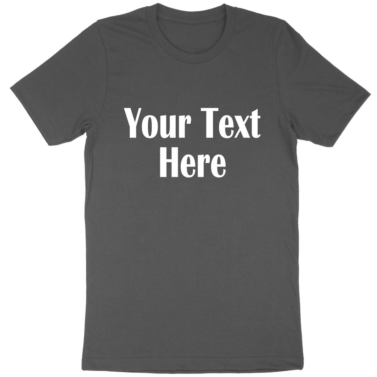 Create Your Own Men's T-Shirt - Personalized Brides