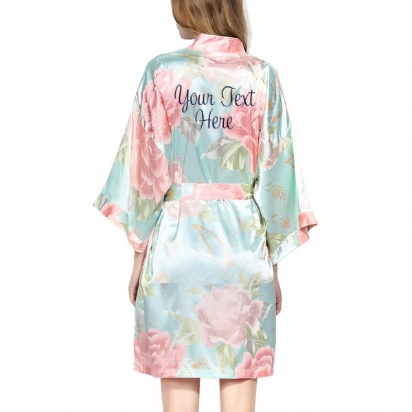 Create Your Own Satin Robe - Personalized Brides