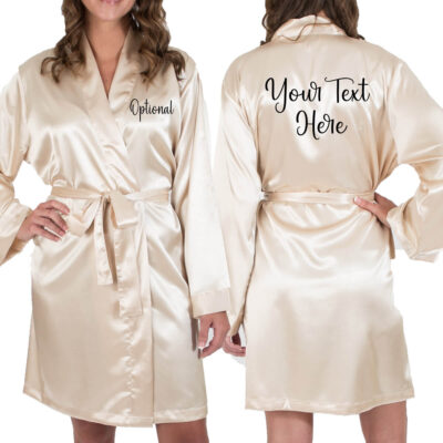 Terracotta Personalized Bridesmaid Robes, Custom Womens & Girls Robes for  All Occasions, Bachelorette Party Robes, Quinceanera Robes, Birthday Robes  – Gifts Are Blue