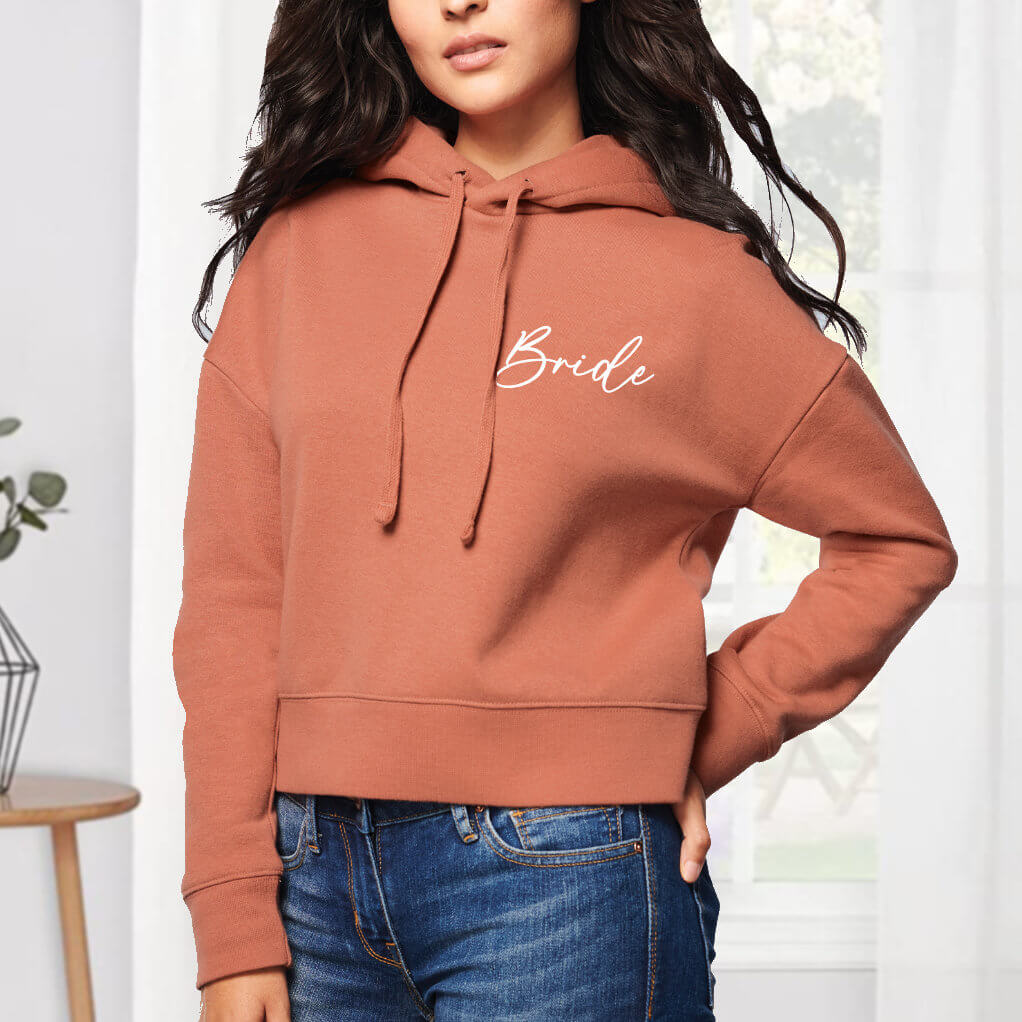 Cropped Bridal Party Sweatshirts