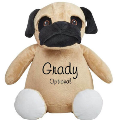 Personalized Pug with Name