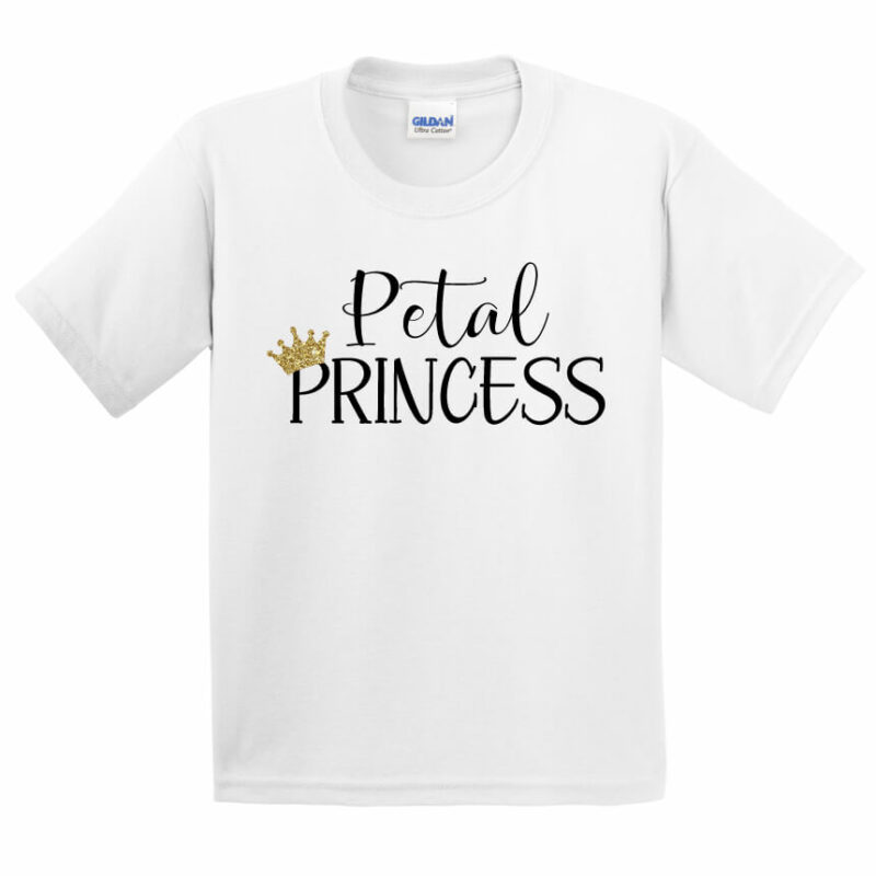 "Petal Princess" Flower Girl Shirt