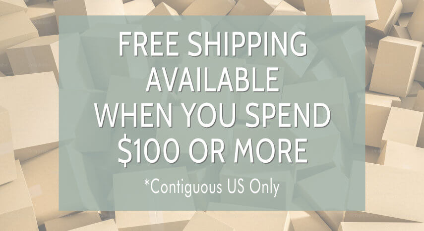 Free shipping over $100