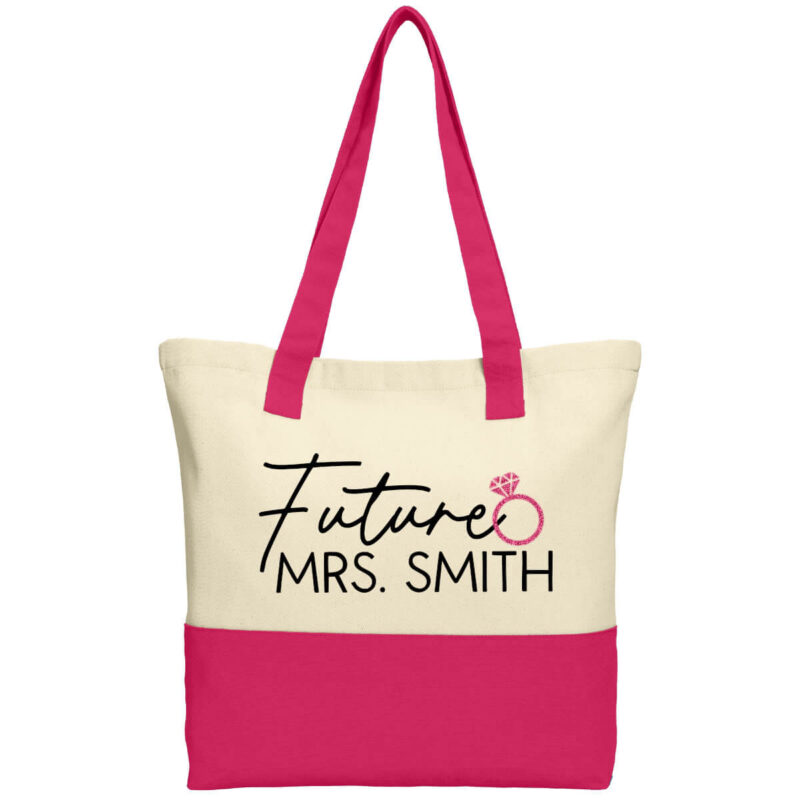"Future Mrs." 2-Tone Tote Bag