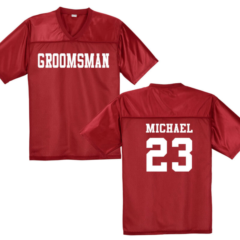 Groomsman Football Jersey
