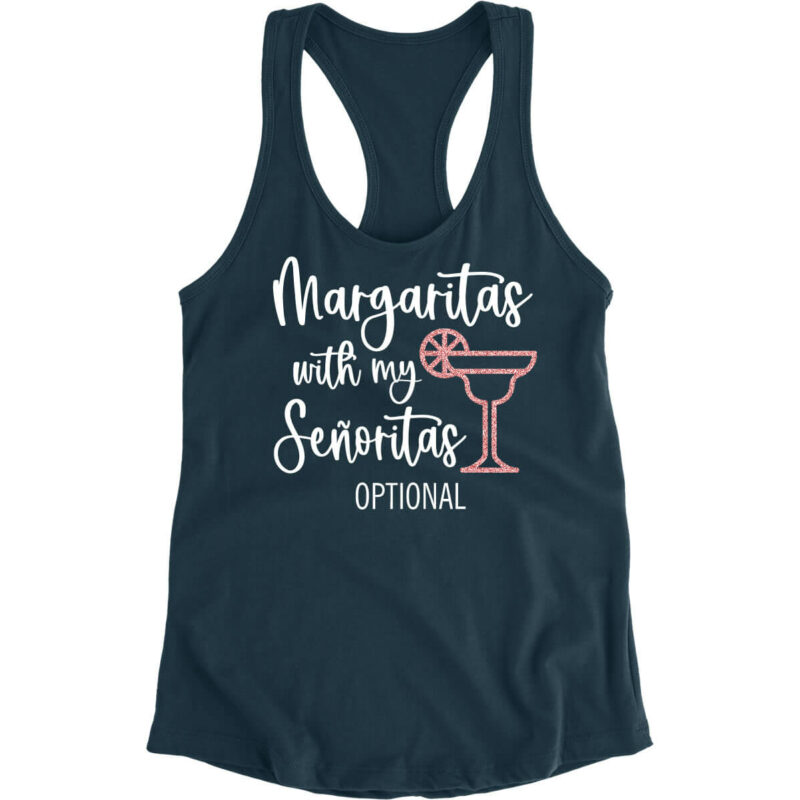 "Margaritas with my Señoritas" Bachelorette Tank Top