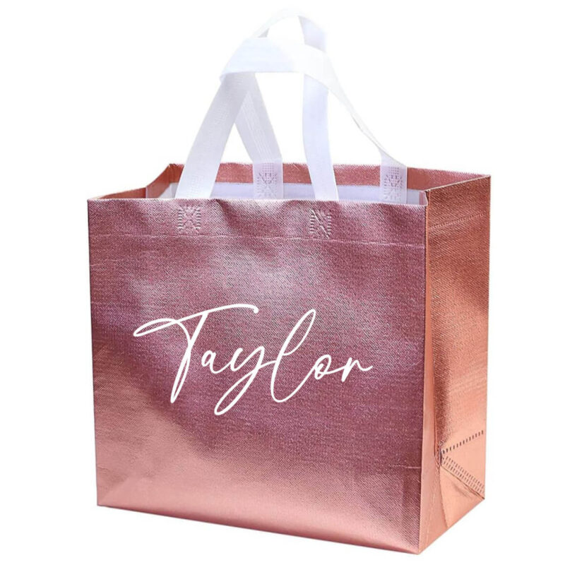 Bridal Party Gift Bag with Name