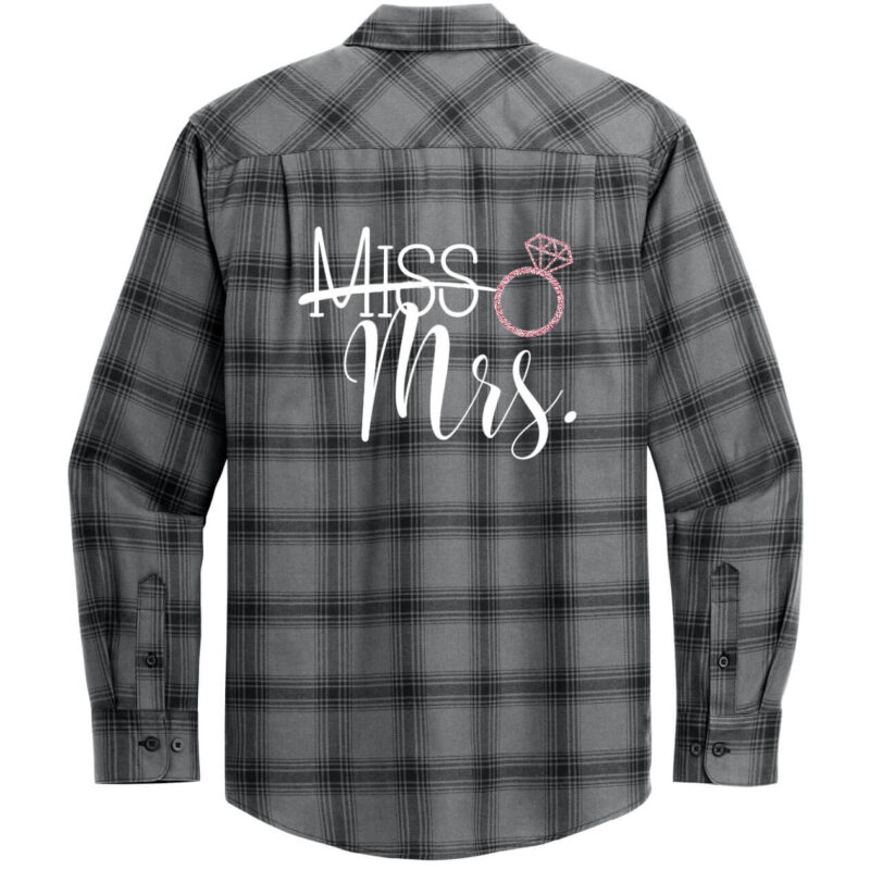 "Miss" to "Mrs." Flannel Shirt
