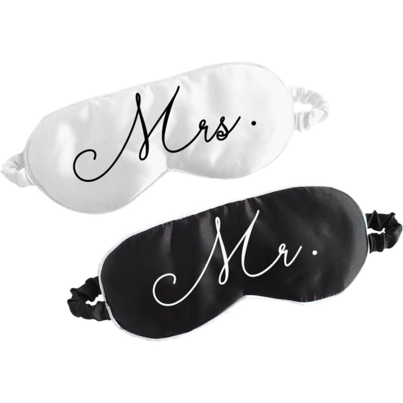 Mr. and Mrs. Sleep Mask Set