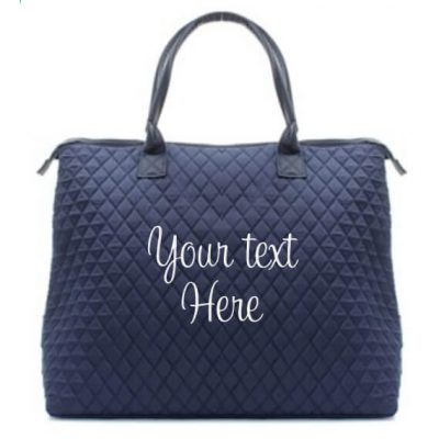 Create Your Own Quilted Tote Bag - Embroidered