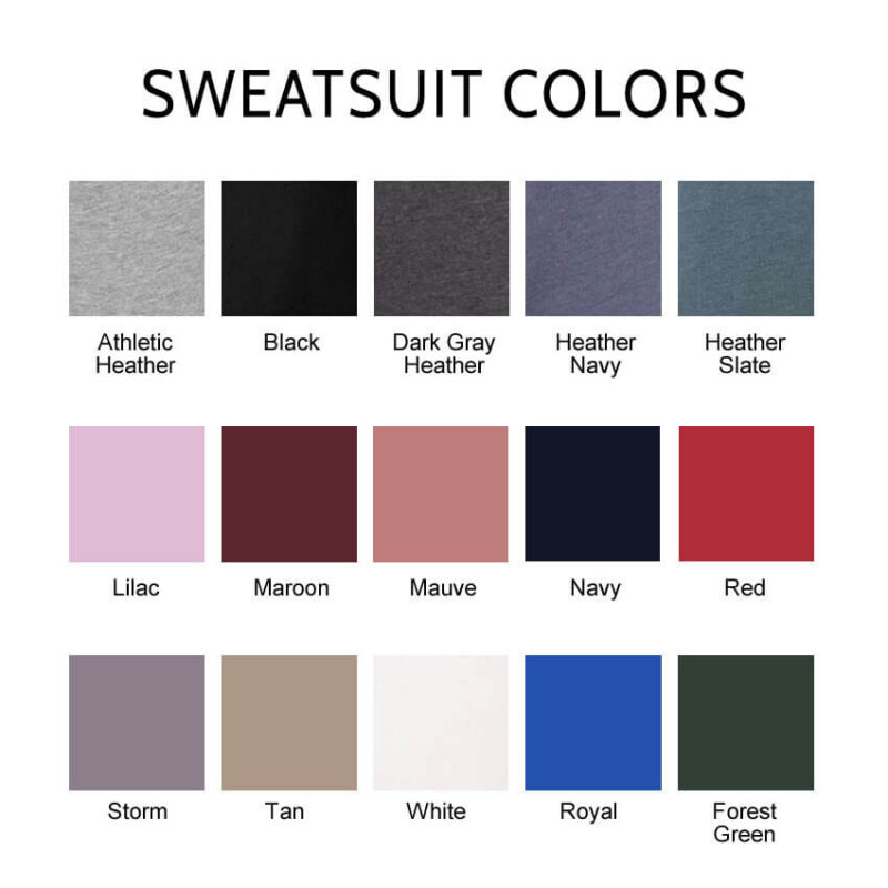 Sweatsuit Colors