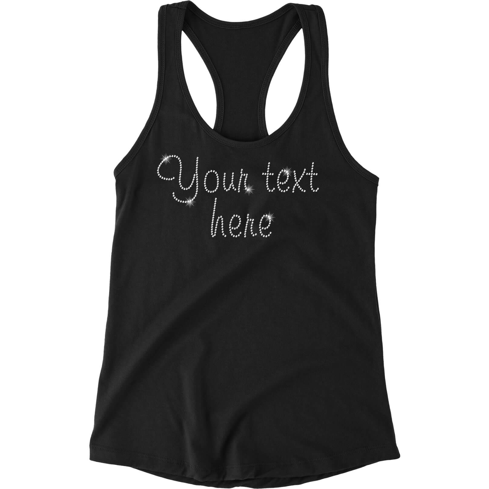 Create Your Own Rhinestone Tank Top - Personalized Brides
