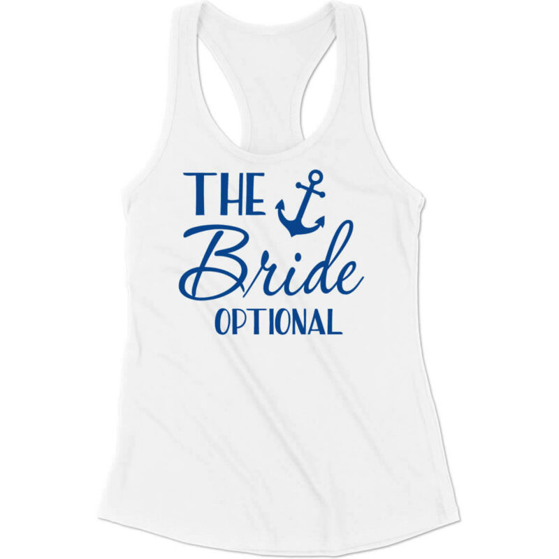 "The Bride" Tank Top with Anchor