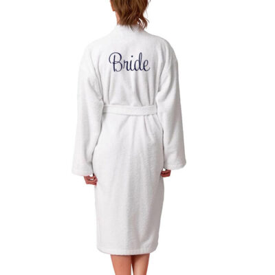Personalized Bride Terry Robe