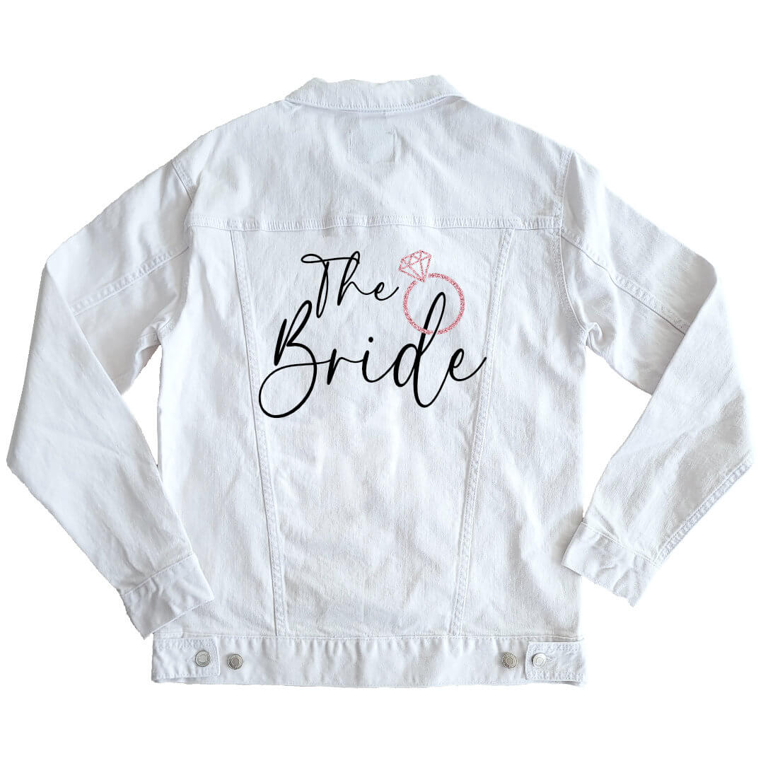 Monogrammed Denim Shirt - Personalized Brides