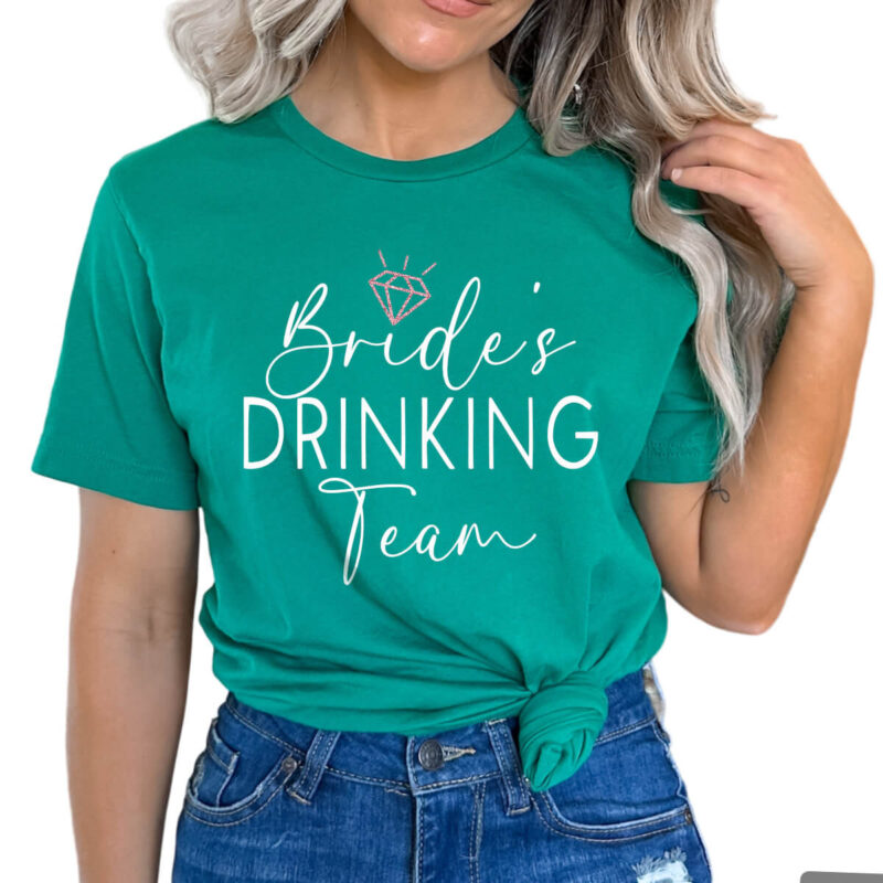 "Bride's Drinking Team" T-Shirt