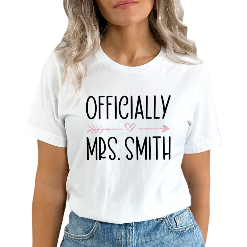 "Officially Mrs." T-Shirt