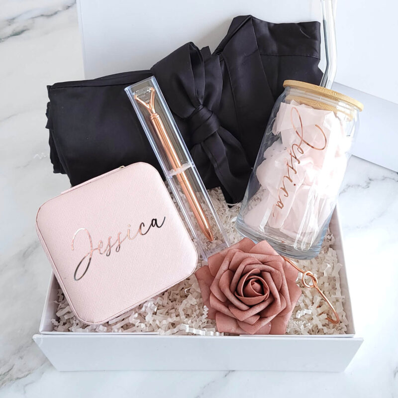 VIP Bridesmaid Proposal Gift Box - Lifestyle