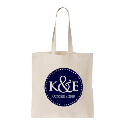 Personalized Welcome Bag with Initials & Date