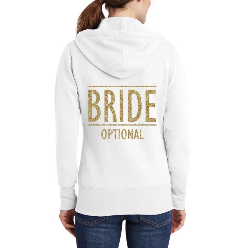 "BRIDE" Full-Zip Hoodie